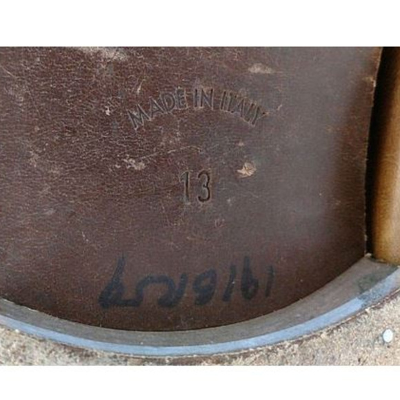 $350 Men Gordon Rush Two Tone Brown Leather Boots - Picture 8 of 8